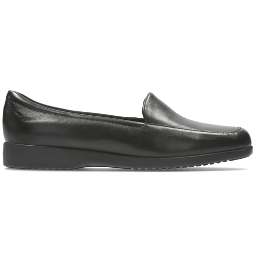 clarks georgia black leather