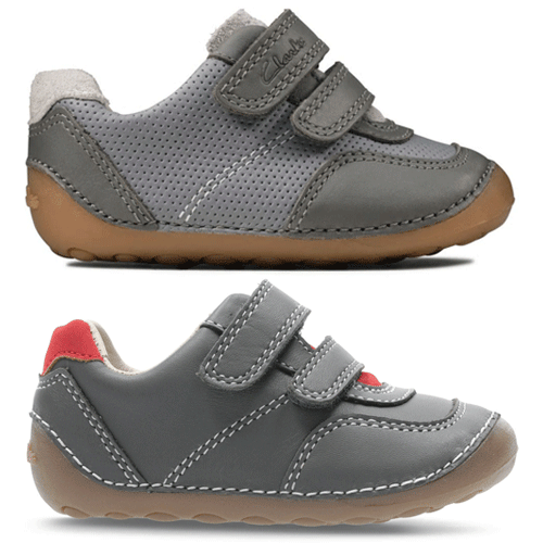 kreativ prøve Opmærksomhed Clarks 'Tiny Dusk' – Boys Velcro Fastening Pre-Walker - The Ashbourne Shoe  Company