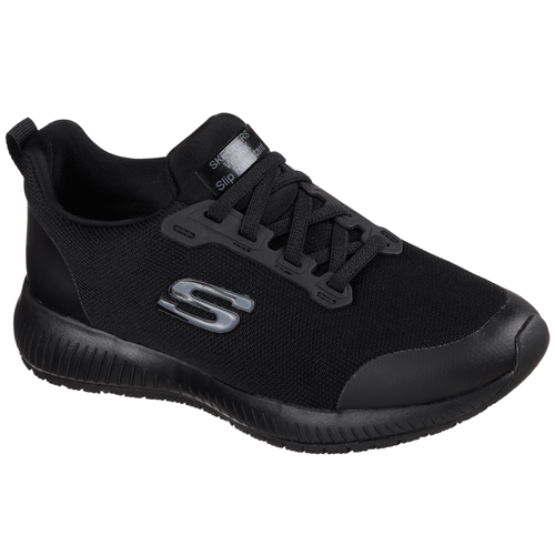 Skechers 77222EC ‘Squad SR’ – Womens Bungee Laced Trainer - The ...