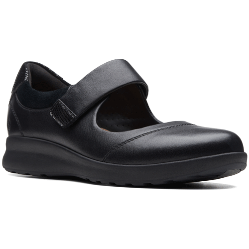 clarks ladies velcro shoes