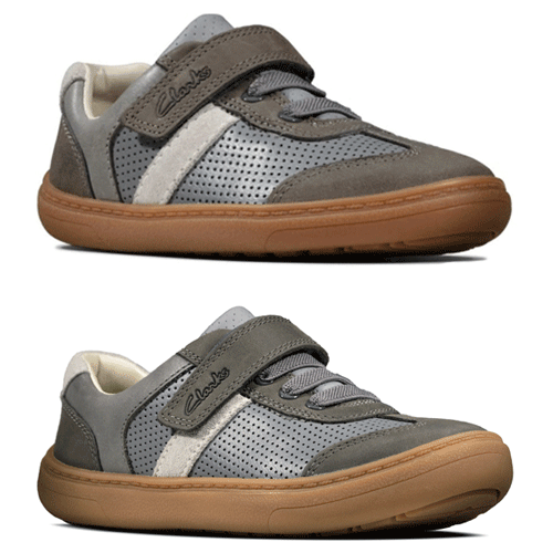 clarks elasticated shoes