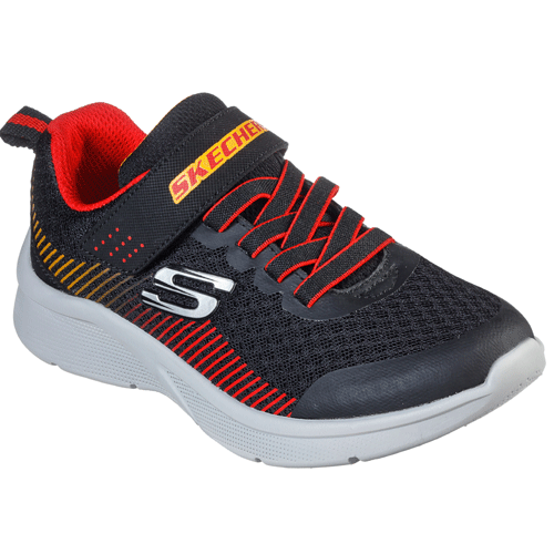 skechers velcro fastening trainers