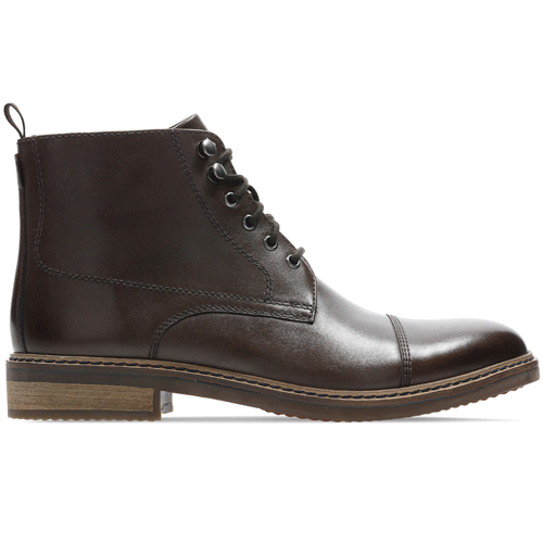 Clarks 'Blackford Rise' – Men's Zip And Lace Boot The Ashbourne Shoe Company