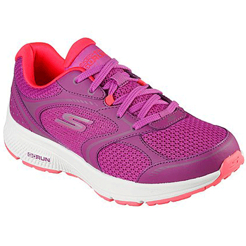 Skechers 128280 ‘Go Run Consistent – Anahita’- Womens Lace-Up Trainer ...