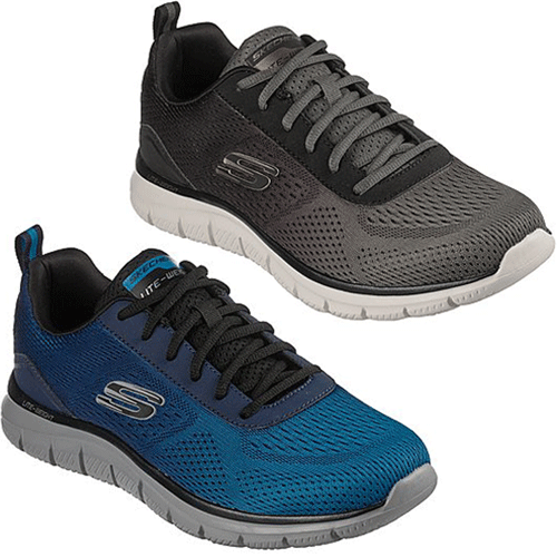 Polijsten Frank Memoriseren Skechers 232399 'Track - Ripkent' – Mens Lace up Trainer - The Ashbourne  Shoe Company