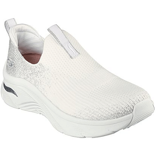 Skechers 149689 ‘Arch Fit D’lux – Glimmer Dust’ – Ladies Slip-On Shoe ...