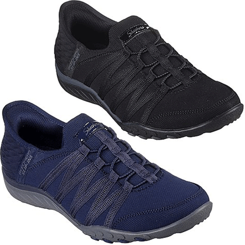 Skechers 100593 – Roll With Me' – Ladies Slip-In - The Ashbourne Shoe Company