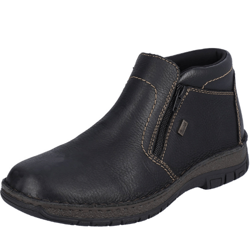 Rieker ‘05173’ – Mens Dual Zip Fastening Boot - The Ashbourne Shoe Company